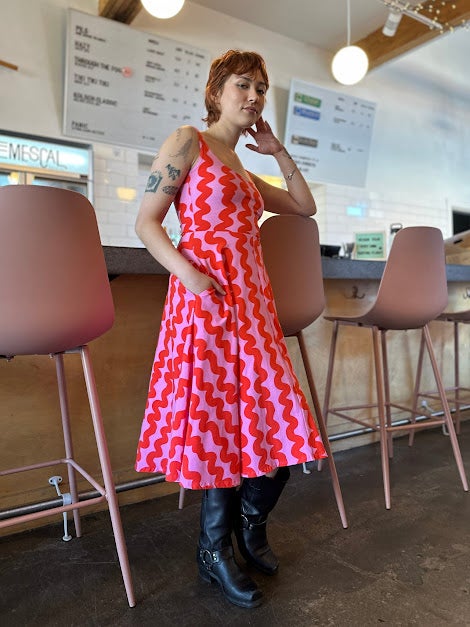 ワンピース Lovely Loophole Pantsskirt Dress Lovely Loophole Pantsskirt Dress